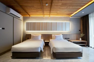 Superior-Zweibettzimmer mit Poolblick — Luminous Resort & Spa by Areca
